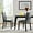 Gray, variant on Modway Duchess Dining Chair Vinyl Set of 2 in Gray