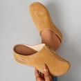 thumbnail image 2 of Women's Slippers Summer Comfort Outdoor Wedge Open Toe Slip-on Walking Sandals Beach Vacation Shoes, 2 of 10