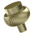 thumbnail image 2 of Allied Brass 1-1/2-in Cabinet Knob, Antique Brass, 2 of 2