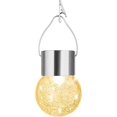 thumbnail image 1 of Linterna solar acoplable | Luces de bola de cristal craquelado con energía solar - Luces de Navidad LED decorativas para césped de patio esquí esquí Gafas de esquí, 1 of 5