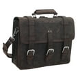 thumbnail image 1 of 13 MacBook Pro Bag - 15 Full Leather Briefcase Backpack LB05.DB, 1 of 3