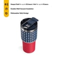 thumbnail image 2 of RTIC 20 oz Ceramic Lined Insulated Essential Tumbler, Leak-Resistant Lid, Stars, 2 of 9