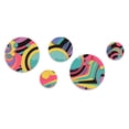 thumbnail image 2 of Designart "Curves and Shapes Groovy II" Abstract Metal Wall Art Set of 5 Piece, 2 of 5