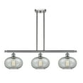 thumbnail image 6 of Innovations Lighting 516-3I Gorham Gorham 3 Light 36" Wide Linear Chandelier - Chrome, 6 of 7