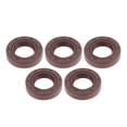 thumbnail image 1 of Sellos de Aceite Universales TC Doble Labio con Resorte de Acero 12x20x5mm Alta Presión Caucho Marrón 5 Pcs, 1 of 7