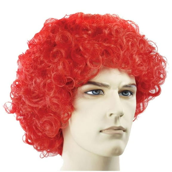 Curly Clown Fade Orange Kaf18 Wig Costume