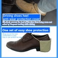 thumbnail image 3 of Maoww Protecteur de Talon de Chaussure de Conduite Universel Réglable Anti-Rayures Couverture de Chaussures Tissu Protecteur Accessoire de Chaussure Blanc 1Set, 3 of 6