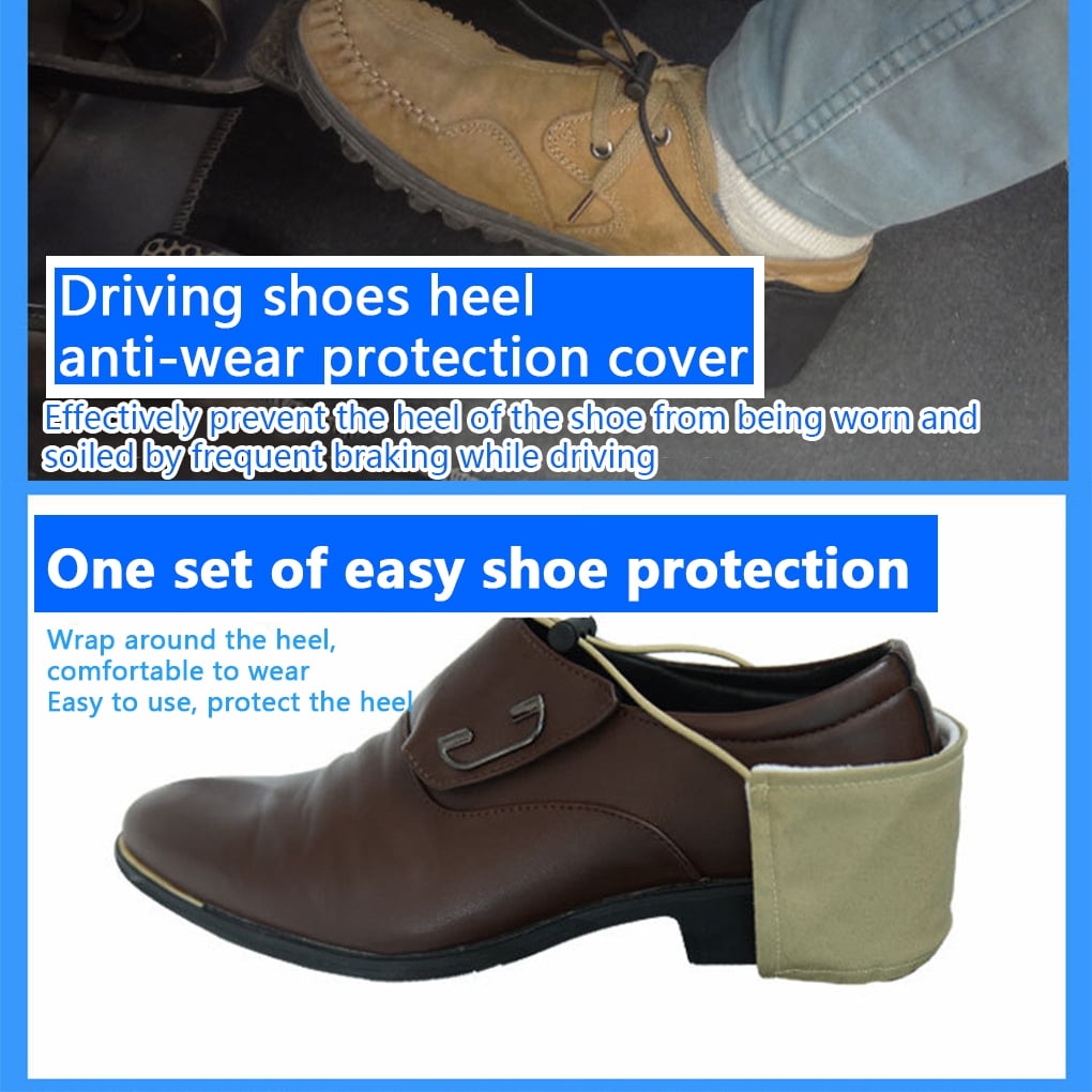 Heel guards for dress shoes discount