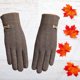 thumbnail image 5 of Guantes de invierno para mujer, táctil, cálido, resistente , forrado con de para enviar de , para niñas, mujeres, d Gris Macarena Guantes de invierno para mujer, 5 of 8