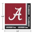 thumbnail image 3 of Alabama Crimson Tide Disposable Paper Plate And Napkin Party Supplies 76Pcs For 16 Guests, 3 of 8
