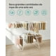 thumbnail image 3 of SONGMICS Tendedero, Plegable de 2 Niveles, Alas Ajustables en Altura, con Clips para Calcetines, 33 Barras para Secar la Ropa, 3 of 8