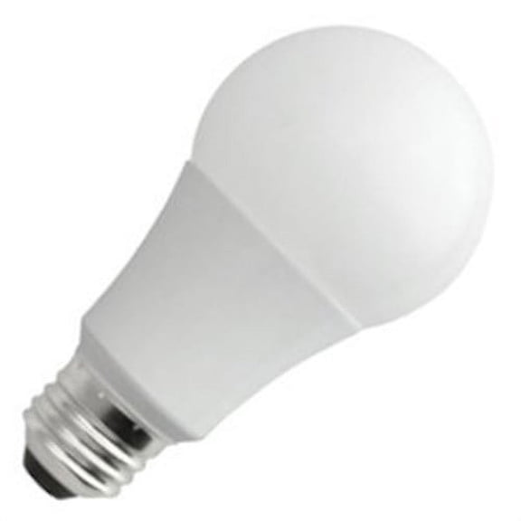 Satco S9592 - 6.5 watt; A19 LED; Frosted; 5000K Medium base; 240' beam spread; 120 volts; Non-Dimmable