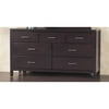 Modus Furniture International Nevis 7-Drawer Dresser, Espresso