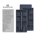 thumbnail image 3 of Screwdriver Set 63 In 1 Precision Screw Driver Torx Bit Magnetic Hex Phillips Bits Mobile Phone Laptop Repair Tools Kit 3 Colors ,Widely Compatible, 3 of 6