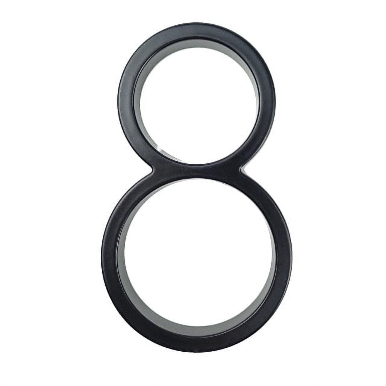 125mm Floating House Modern address number letters Big Modern Door Alphabet Home Outdoor