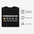 thumbnail image 6 of Funny Cruise Disembarkation Review Graphic T-Shirt, Unisex Classic Fit, 6 of 9
