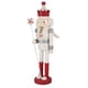 thumbnail image 4 of Decoración de soldado de cascanueces de nuez figura de cascanueces de Navidad soldado de cascanueces de madera, 4 of 7