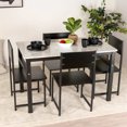 thumbnail image 4 of Ensemble de Table à Manger Moderne avec 4 Chaises Élégantes, 4 of 6