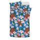 thumbnail image 1 of Juego de cama con estampado hawaiano Sea Turtle Pink Hibiscus, 1 of 5