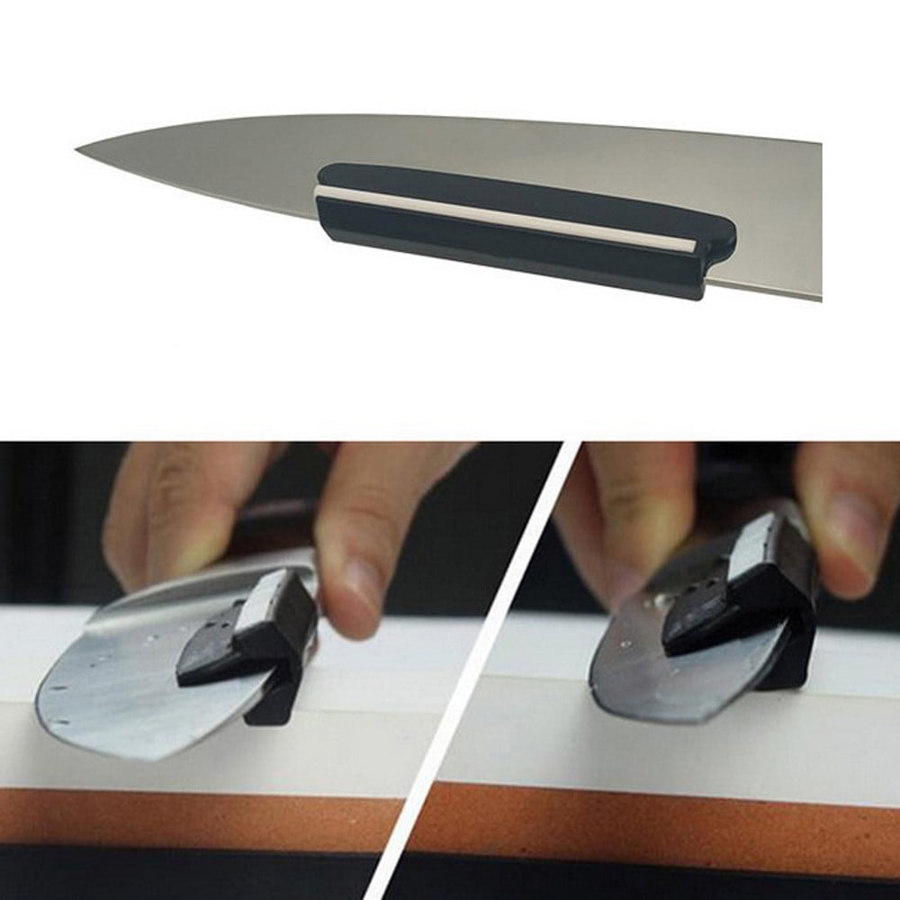 MRULIC Sharpener Angle Guide Whetstone For Sharpening Stone Kitchen Black