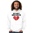 thumbnail image 5 of Heartbreaker Valentines Day Break Up Hoodie Sweatshirt Women Men Brisco Brands X, 5 of 6