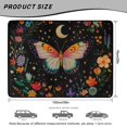 thumbnail image 7 of Yspwyqan Universal Car Trunk Mat 29" x 39", Butterfly Floral Anti-Slip Washable Cargo Liner, Stylish Auto Interior Accessory Fits Most Sedans SUVs Wagons, 7 of 7