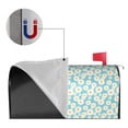 thumbnail image 3 of Bingfone Daisy Floral A Magnetic Mailbox Cover Standard Size for Garden Yard Outdoor Decorations-25.5x21 in, 3 of 7