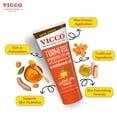 thumbnail image 4 of Crema hidratante facial Vicco Turmeric con aceite de sándalo, 80 g, paquete de 3, 4 of 8