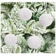 thumbnail image 5 of Fiudx Bolas Navideñas de Terciopelo, Adornos Flocados para Árbol, Fáciles de Colgar, Elegante Decoración Invernal, Versátiles para El Hogar, Juego de 20 Piezas, Tamaño de 2,4 Pulgadas, Ideales para F, 5 of 7