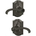 thumbnail image 2 of Schlage F51a-Wit-Cam Custom Whitney Single Cylinder Keyed Entry Door Lever Set - Stainless, 2 of 4
