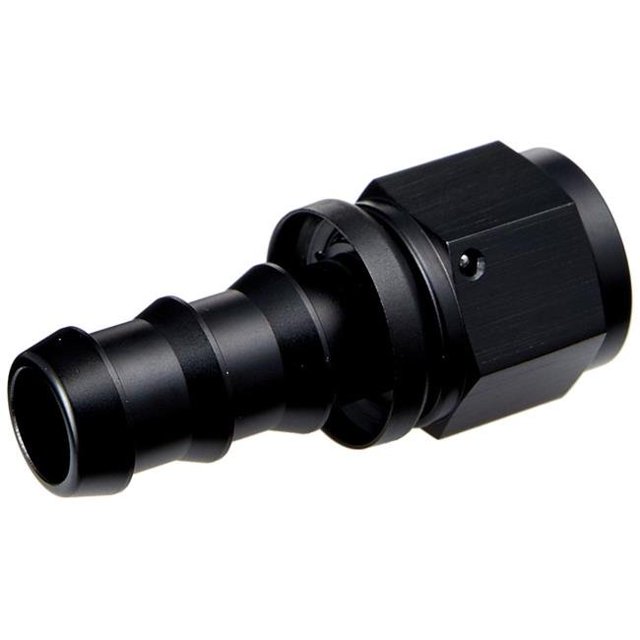 22010 10 AN Straight Push-On Hose End Fitting