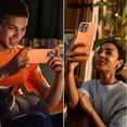 thumbnail image 3 of Designed for iPhone 15 Pro Case, Silicone Ultra Slim Shockproof Protective Phone Case with [Soft Anti-Scratch Microfiber Lining], 6.1 inch, Kumquat, 3 of 11