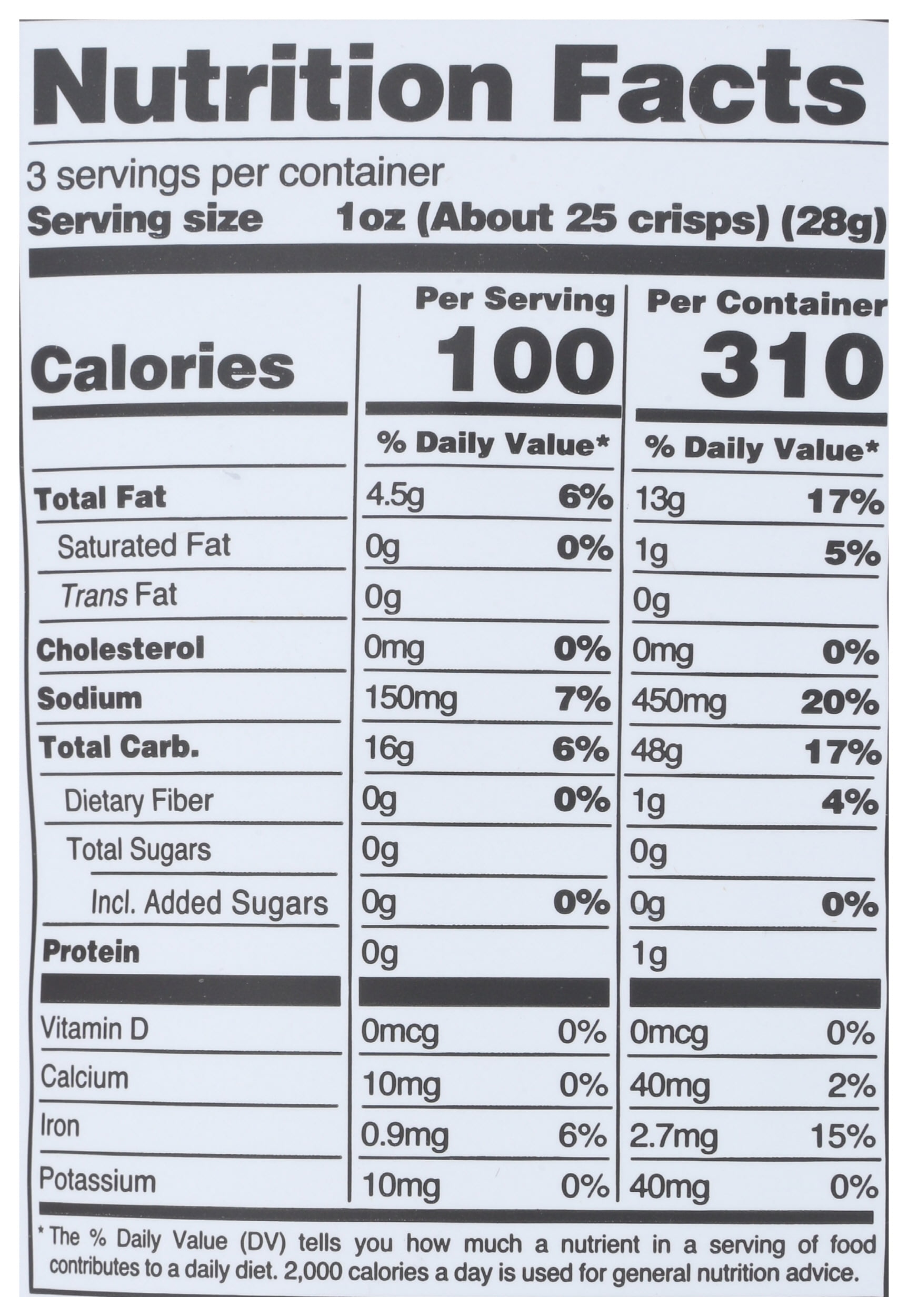 (Pack of 12), Snacklins Chesapeake Bay Plant Crisps, 3 oz