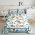thumbnail image 2 of Erosebridal Exotic Style Bedding Twin Comforter Set,Bohemian Boho Down Comforter,Flower Decor,Reversible,Lightweight,2-Piece, 2 of 8