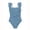 4Navy, variant on lnmuld Girls One Piece Swimsuit Floral Print Ruffle Zip Up UPF 50 Toddler Kids Size:5-6 Years