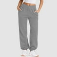 thumbnail image 2 of Futezty Women Wide Leg Pants High Elastic Waisted in The Back Business Work Trousers Long Straight Suit Pants, 2 of 5