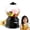 Black, variant on Mini Candy Dispenser, Mini Piggy bank for Valentine's Day Party Decorations Favors