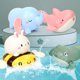 thumbnail image 4 of De Juguetes De Baño Para Niños, Juguetes De Bañera Para Bebés, Animales De Dibujos Animados, Juguetes Flotantes Para Agua En La Piscina4 Unids/Set Cateissary FN005803-00, 4 of 6