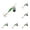 Green-1, variant on Fishing Lures Spinners Kit All Time Greatest Fish Catcher, World Famous Spinning Lures in Value Kit for Trout Salmon Panfish Bass Crappie and Perch, Fishing