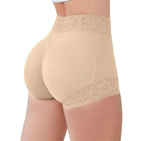 DondPO Womens Underwear Women Lace Classic Daily Wear Body Shaper Butt Lifter Panty Smoothing Brief For Women Womens Sexy Underwear Seamless Underwear For Women Beige 2XL Clearance