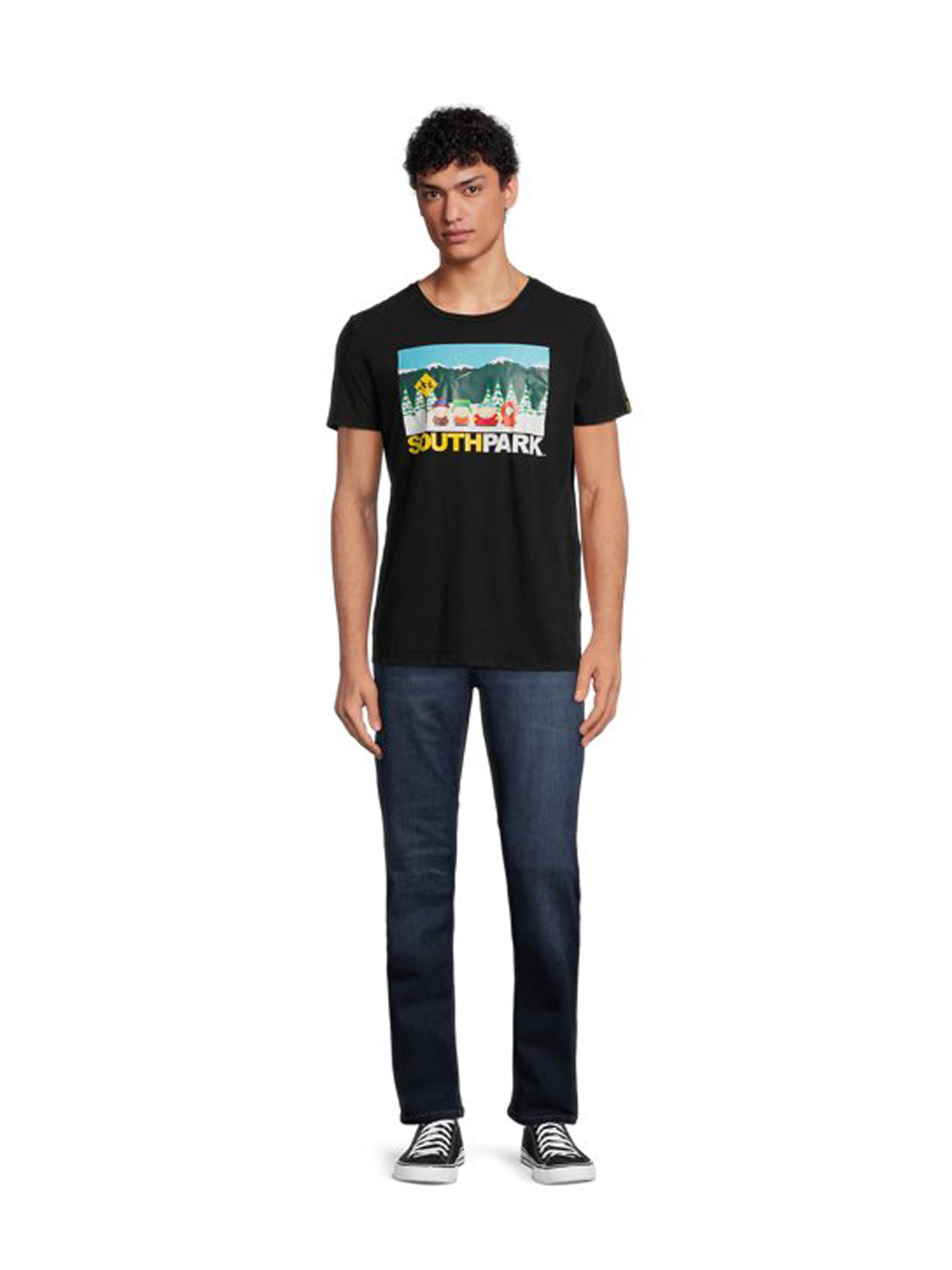 South Park, Mens Apparel Graphic T-Shirt, Sizes S-3XL, in VHS Box Package (Men's Big & Tall)
