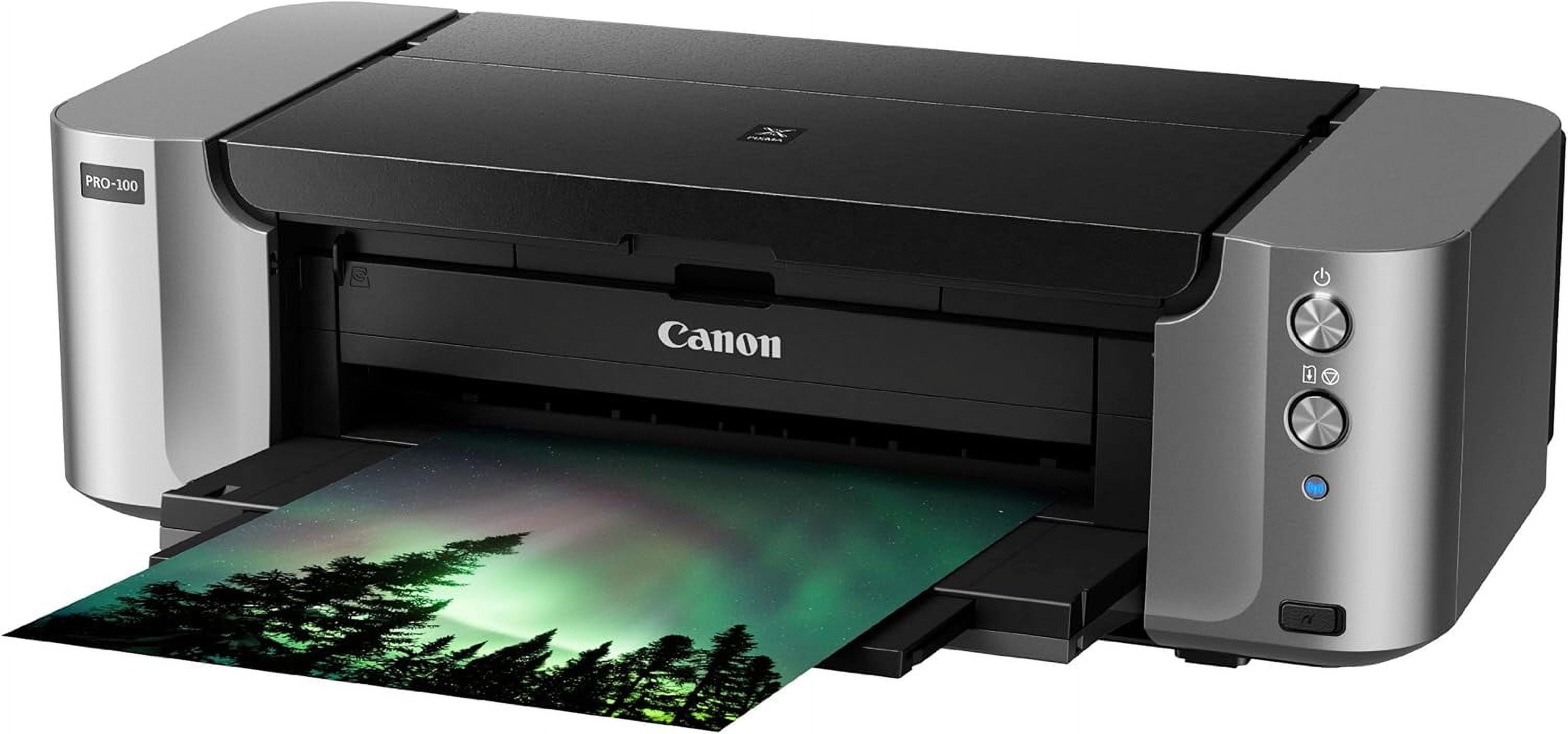 Canon キヤノン PIXUS PRO-100S Canon PIXMA PRO-100 Professional Photo Printer, Gray, 1