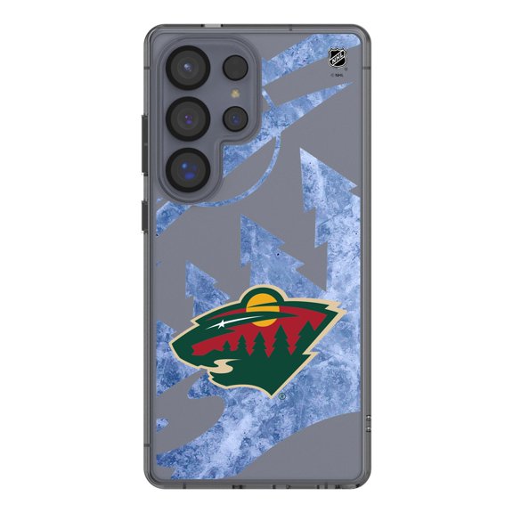 Minnesota Wild Galaxy Clear Ice Case