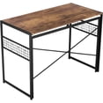 thumbnail image 6 of FurnitureR Minimalist Laptop Desk, Simple Computer Writing Desk with Sturdy Metal Frame, Modern Foldable Workstation for Home Office, Study, or Small Spaces, 6 of 18