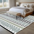 thumbnail image 6 of Ethnic Tribe Boho Washable Rug 5x7 Area Rugs for Living Room, Geometric Diamonds Dots Modern Large Bedroom Rug Soft Non-Slip Low Pile Floor Carpet for Dining Room Kitchen Office Laundry Nursery, 6 of 9
