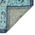 thumbnail image 5 of GDF Studio Oxbow 5'3" x 7' Indoor/Outdoor Area Rug, Blue and Ivory, 5 of 6
