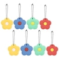 thumbnail image 1 of KONTONTY 8Pcs Flower Shaped Silicone Key Identifier Covers Caps for Car Keys with Hole Design, 1 of 6