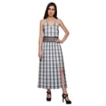 thumbnail image 3 of Moomaya Printed Sleeveless Adjustable Spaghetti Strap Long Dress For Women, 3 of 6