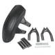 thumbnail image 2 of Guardabarros Trasero de Motocicleta ANGGREK Cubierta contra Salpicaduras de Llanta Negra de Metal ABS Universal para Cubo de Ruedas de 12-18 In, 2 of 8