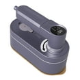 thumbnail image 4 of Plancha de vapor de viaje con depósito de agua de 110 ml, 1500 W, tamaño pequeño, con planchado en seco y húmedo. morado oscuro, 4 of 9